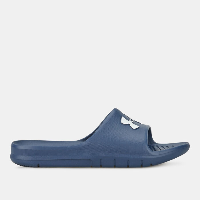 Under Armour Men's Core PTH Slides Blue Under Armour Men's Core PTH Slides Blue image number 1