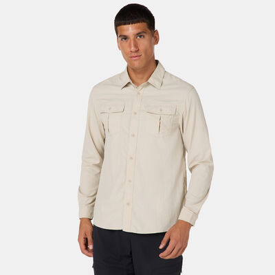 Sun and Sand Sports Men's Utility Shirt Beige