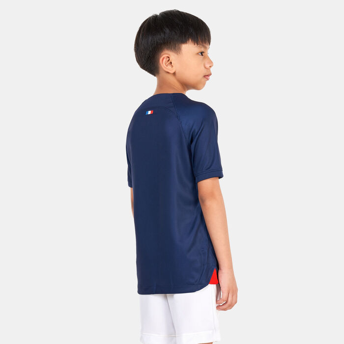 Nike Kids' Paris-Saint Germain Dri-FIT Stadium Home Football Jersey - 2023/24 Blue Nike Kids' Paris-Saint Germain Dri-FIT Stadium Home Football Jersey - 2023/24 Blue image number 1