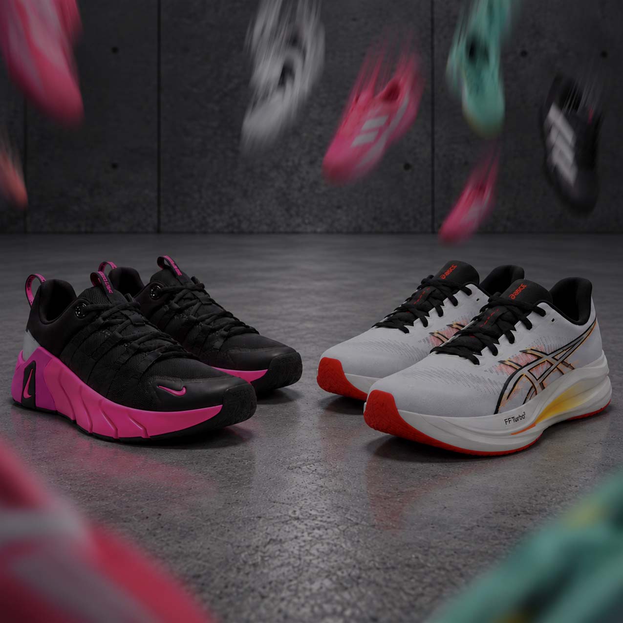 Running Shoes vs Training Shoes